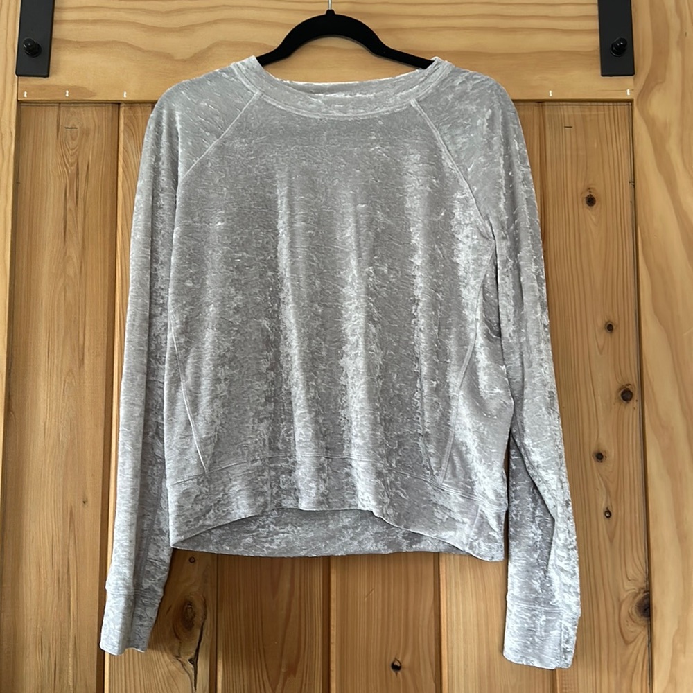 lululemon Warm Down Crew, Crushed Velvet, Size 10